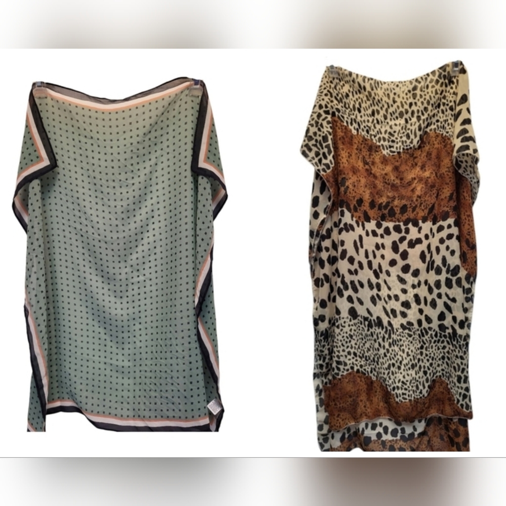 Two Decorative Scarves